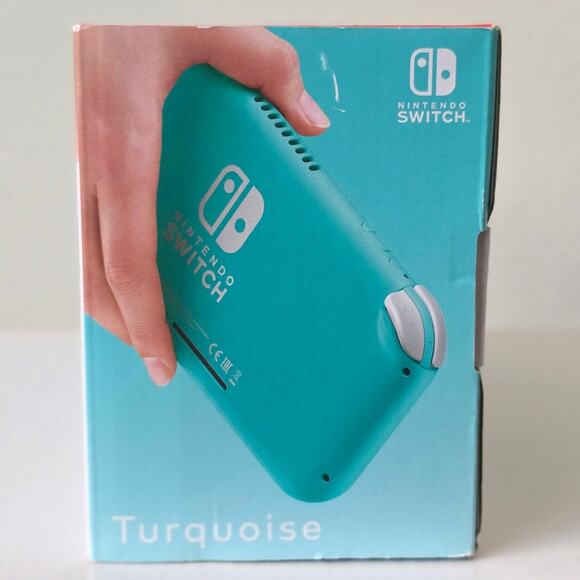 Nintendo Switch Lite Handheld Console Turquoise Japanese Edition Region Free - Picture 3 of 6